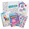 Baker Ross CBS023 - Set di 2 divertenti kit creativi a tema sirena, adesivi e libro di attività per ragazzi e ragazze, assortiti