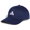 adidas Unisex - Adulto Baseball Cotton New Logo Hat, Dark Blue/White, XS-S