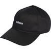 adidas Unisex - Adulto Linear Embroidery Baseball Hat, Black/White, M-L