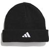 adidas Unisex - Bambini e Ragazzi Little Kids 3 Stripes Beanie Hat, Black, XS-S