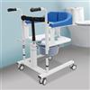 DSYOGX - Sedia a rotelle idraulica, ascensore paziente sedia a rotelle per anziani, 4 ruote freni, apertura e chiusura a 180°, per famiglie, case di cura e ospedali