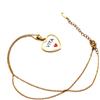 Handmade Generico Collana donna corta oro girocollo ciondolo cuore Vita