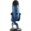 Logitech G Blue Yeti Microfono USB per Registrazione, Streaming | Mic a Condensatore per Laptop, PC e Mac, Gaming, Podcasting, Effetti Blue VO!CE, Stand Regolabile, Plug and Play - Blu