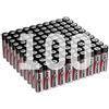 ANSMANN Pile Ansmann AA 100 pezzi - Micropile alcaline ideali per luci fiabesche, torcia LED, giocattoli, telecomando, stazione meteo, radio, luce notturna, orologio Mignon AA
