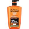 L'Oréal Paris men expert L'Oréal Men Expert Gel Doccia Hydra Energetic, Deterge Viso, Corpo e Capelli, Maxi Formato 1L