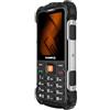 Hammer H Forge Telefono cellulare da esterno senza contratto, 32 GB, batteria da 2300 mAh, display TFT da 2,4", torcia, IP68, radio FM, jack da 3,5 mm, 2 MP, USB-C, doppia SIM, antipolvere