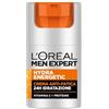 L'Oreal Paris L'Oréal Paris Men Expert Crema Idratante Anti-Fatica Uomo, Pelle Rivitalizzata, Levigata e Idratata, Occhiaie e Rughe Sottili Ridotte, Arricchita con Proteine e Vitamina C, Hydra Energetic, 50 ml