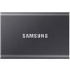 Samsung MU-PC1T0T/WW T7 - SSD Esterno Portatile da 1 TB, USB 3.2 Gen 2, 10 Gbps, Tipo-C, Grigio Titanio