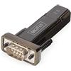 DIGITUS Adattatore da USB a seriale, Convertitore RS232, Da USB 2.0 Type-A a DSUB 9M, Chipset PL2303GT, Cavo da 80 cm incluso
