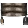 Ewent Cavo Amplificatore USB 2.0 Attivo 25 Metri, Prolunga USB Maschio/Femmina con Ripetitore Segnale Integrato, Alta Velocità 480 Mbps, Ideale per PC, Stampanti, Webcam e Periferiche