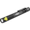 ANSMANN Torcia a penna LED FUTURE T120 - in alluminio protezione schizzi IP54 130 Lumen 4 ore mini tascabile 11,5cm - 2x Batterie AAA incluse