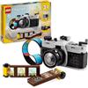 LEGO Creator 3in1 Retro Camera Toy to Video Camera to TV Set, Kids' Desk Decoration or Bedroom Accessories, Photography Gifts for Girls and Boys Aged 8 Plus Years Old Who Enjoy Creative Play 31147