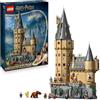 LEGO Harry Potter Castello di Hogwarts: Torre della Grande Scalinata Principale - Giocattolo con Stanze Modulari (Chiavi Alate e Scacchi dei Maghi) con 12 Personaggi - Regalo per Bambini da 10+ 76454