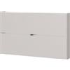 GERMANIA DIE MÖBELMACHER Germania Scarpiera 1392-605 GW-Ameca, in Cashmere/Rovere, profondità ridotta - ideale per corridoi stretti, 140 x 83 x 18 cm (LxAxP)