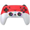 NbgrvB Controller di gioco wireless per PS5 con luci a LED | Microfono incorporato, materiale ABS, per controller ps5 con luce, gamepad wireless per PlayStation 5