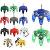 FAIRY TAIL & GLITZER FEE 2 controller per Nintendo 64 N64 colore a scelta con cavo Gamepad Joypad (verde/blu trasparente)