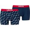 Levi's Boxer, Boxer Uomo, Blu/Bianco/Rosso, XXL