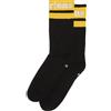 Dr. Martens Calzini in misto cotone con logo atletico per adulti, nero/giallo, Small/Medium, Nero/Giallo, S/M