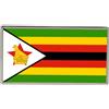 Spilla Badge Con Bandiera Del Zimbabwe