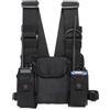 Walkie-Talkie Borsa a Tracolla, Hip Hop Regolabile Chest Pack, Universale Mani L