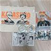 NESSUNA MARCA Haikyu!! Tsukishima & Yamaguchi Combo Set Tote Bag A5 File Badge Cartolina