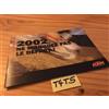 KTM Formula Promozione 2002 Programma Pubblicità Prospectus Brochure Collezione