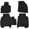 ELEMENT Set di Tappetini Auto in Gomma TPE 3D per HONDA Civic Mk 8 (VIII) Berlina | 2006-> | Tappetini Auto Originali 100% Adatti, Tappetini Gomma Auto Premium 3D, Tappetini 3D per Auto