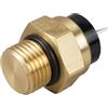 NICECNC Interruttore termico per ventola del radiatore, M16 x P1,5 mm, compatibile con CBR1000F/CBR600F2/CBR1100XX/CBR900RR, Interceptor 750/800, PC800, ricambio 37760-MT2-003 37760-MR1-003