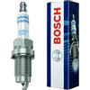 Bosch Candela Di Accensione Bosch Iridium 0242240675 | Per un'Accensione del Motore Affidabile e Lunga Vita Utile - Design Resistente