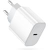 Aimoze Caricatore USB C Presa, 25W USBC Caricabatterie Rapido Spina USB Alimentatore per iPhone 17 16 15 14 13 12 11 Pro Max, Samsung, iPad, Type C Spinotto PD Power Adattatore Carica Fast Charger