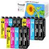Yowell 15x Cartucce Compatibili con WF-3820 WF-7840 Multipack
