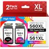 colorfly 560 561 XL Cartucce compatibili per Canon PG-560XL CL-561XL Ricambio