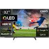 SMART TV 32 POLLICI QLED FULL HD HDR10 DOLBY AUDIO HEVC MAIN 10 32QA10