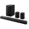 LG Soundbar S60TR, 440W su 5.1 canali, Dolby Digital, DTS, Casse posteriori incl