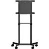 StarTech.com Carrello porta TV con ruote - Supporto TV portatile per schermi