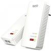 Fritz! Powerline 1240 AX WLAN Set 1200 Mbit/s Collegamento ethernet LAN Wi-Fi Bianco 2