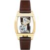 Thomas Earnshaw Discovery Wolver Bridge Orologio meccanico da uomo, 36 mm, cinturino in pelle ES-8299, marrone