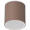 Ideal Lux Techo IP54 - Faretto da incasso per esterni, 15,3 cm, colore: Caffè