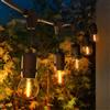 Ledvion - Catena Luminosa LED, 40M, IP65, E27, Luci da esterno, 220-240V, Luci Giardino, Impermeabile, Collegabile, Non Dimmerabile, Senza GU10 Lampadina