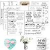 Aoiuenok Adesivi da sfregare Amici, 6 pezzi A5 Adesivi da sfregare, Adesivi in pellicola trasferibili, per mobili, vetro, legno, scrapbooking, fai da te (Amico)