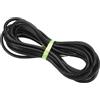 PATIKIL 4 Iarde 5mm Filo Di Cuoio Intrecciato Rotondo Corda Piega Nero | Per Artigianato Creazione Di Gioielli Collane Bracciali, Filo Di Cuoio Intrecciato Rotondo