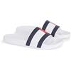 Tommy Hilfiger Scarpe da Mare Uomo Rubber TH Flag Pool Slide Ciabatte