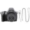 aqxreight Telecamera CCD in Miniatura HD 2K Schermo da 1,47 Pollici Tipo