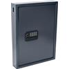 Pavo - Cassaforte portachiavi ad alta sicurezza per 50 chiavi con lettore di impronte digitali, connettore Type-C, dimensioni 550 × 380 × 100 mm, inclusi 50 portachiav - 8025145