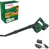 Bosch Soffiatore Aspiratore Giardino Batteria UniversalLeafBlower 18V-130