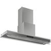 Silverline 3129 Inside 3 - Cappa cucina 120 cm sottopensile, inox, Classe energetica A