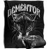LOGOVISION Harry Potter Dark Mark Roccia Band Coperta super morbida al tatto setoso - 152 x 127 cm