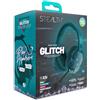 STEALTH PANTHER Cuffie da Gaming GLITCH Verde acqua, Cuffie da gaming Headset compatibili con PS4/PS5, XBOX, Switch, PC con microfono flessibile, jack da 3,5 mm, cavo da 1,5 m, leggere e comode