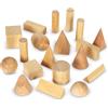 Forme Geometriche in Legno, Dai 6 Anni, Set Da 19, Introduzione a Forme, Dimensi