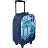 Undercover Valigia da viaggio per bambini, personalizzabile con nome, trolley per ragazze e ragazzi, bagaglio a mano, Jurassic World Dino Blu, Einheitsgröße, Bagaglio per bambini